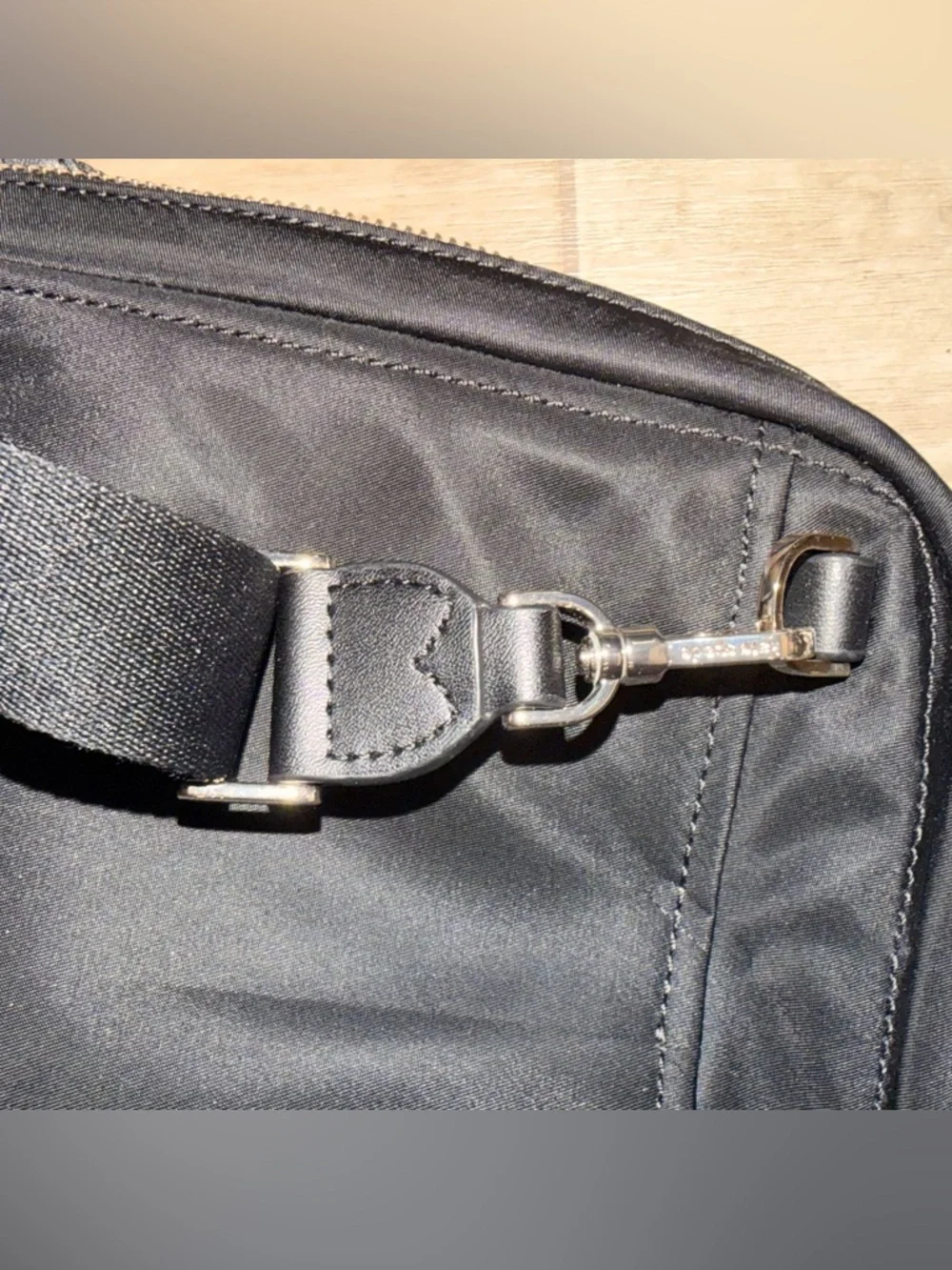 NWOT KATE SPADE ♠️ Chelsea Nylon Laptop Computer Briefcase Crossbody Bag, Black